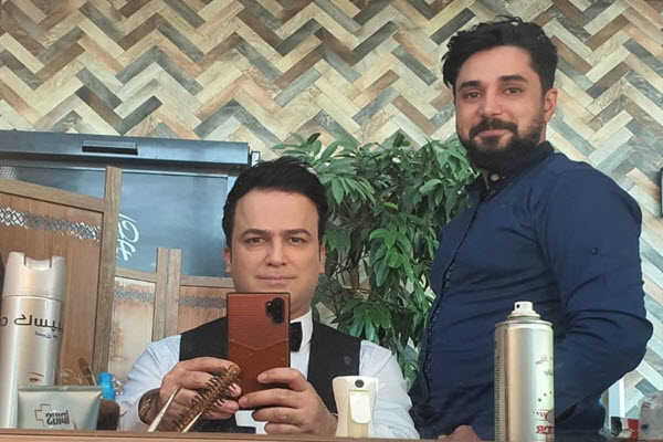 لوگوی آرایشگاه مردانه مسعود دهقان | سالن کارا