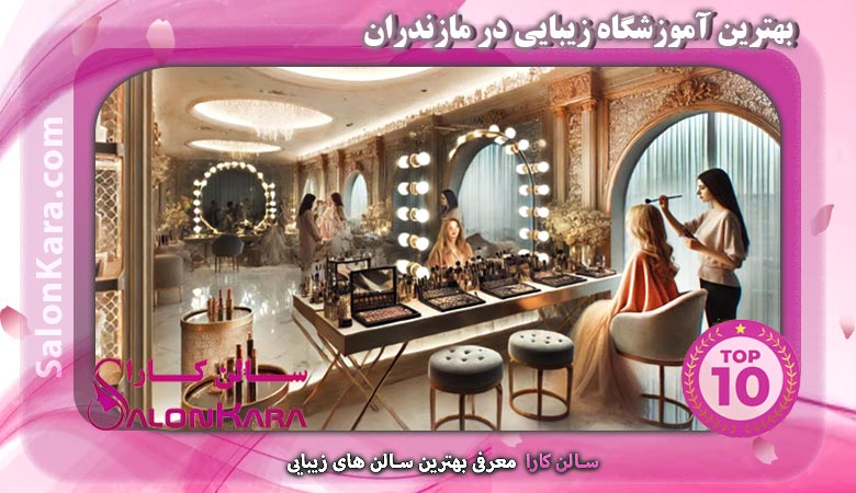 بهترین آموزشگاه زیبایی در مازندران | سالن کارا